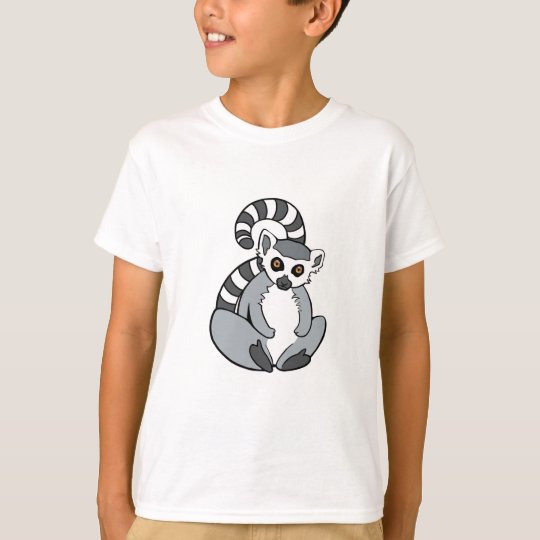 Lemur Anillo-Atado sentada linda Camiseta