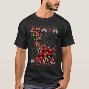 Lemur Xmas enciende Navidades feos suéter