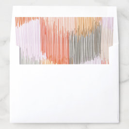 Lenglón de sobres de franja moderna