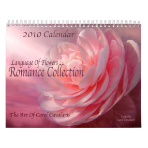 Lengua de flores - calendario romántico de la