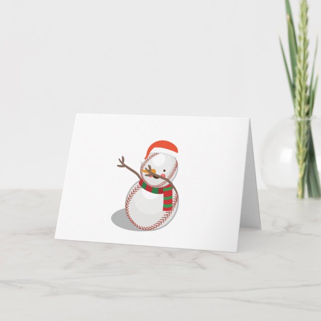 Lenguado divertido del navidad del béisbol del (Anverso)