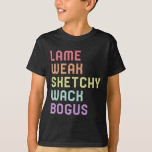 Lenguaje de Señas Cojo Débil Camiseta de jerga Asl