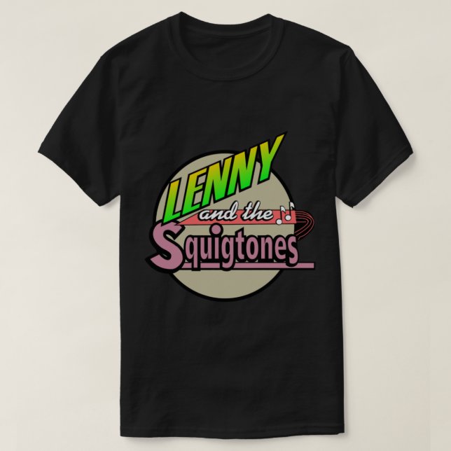 Lenny Y La Camiseta Clásica De Squigtones (Diseño del anverso)