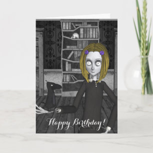 Lenore y del cuervo la tarjeta de cumpleaños nunca