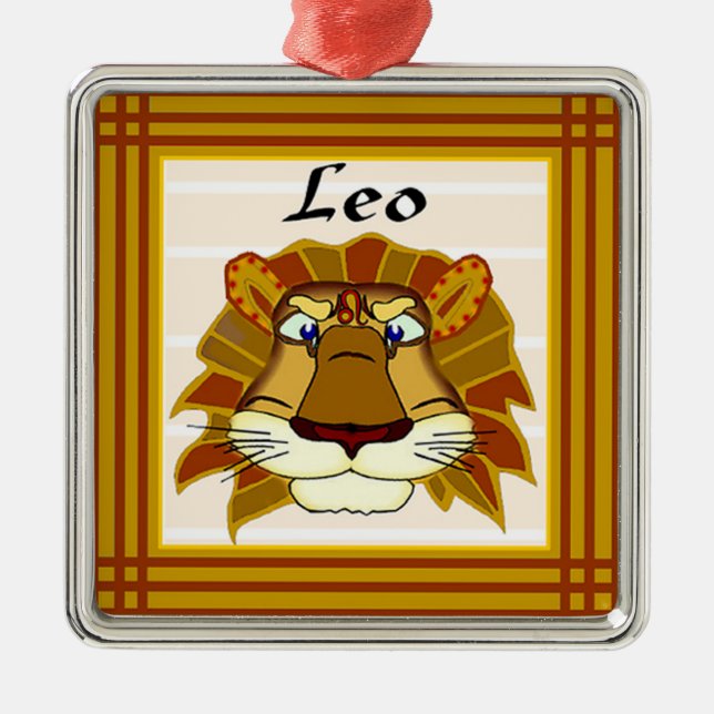 Leo el ornamento del león (Frente)
