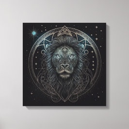 Leo - Impresión de lienzo del 23 de julio al 22 de