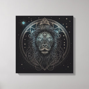 Leo - Impresión de lienzo del 23 de julio al 22 de