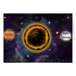 Leo la tarjeta de saludo de León