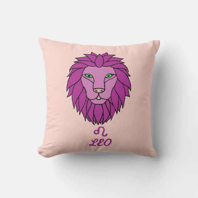 Leo Reversible Cojín decorativo (Anverso)