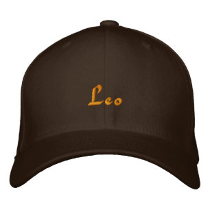 Leo Zodiac Embroidered Cap / Gorra