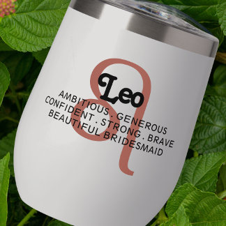 Leo Zodiac Sign Custom Traits