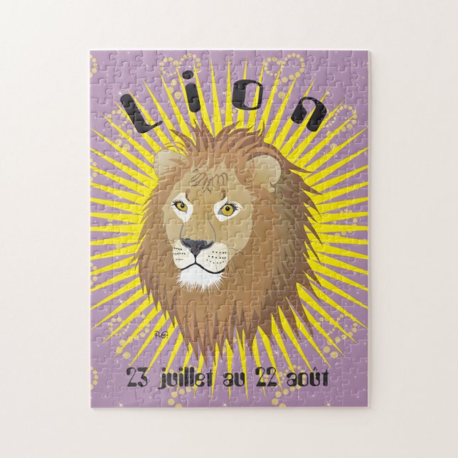 León 23 juillet au 22 août Puzzle (Vertical)