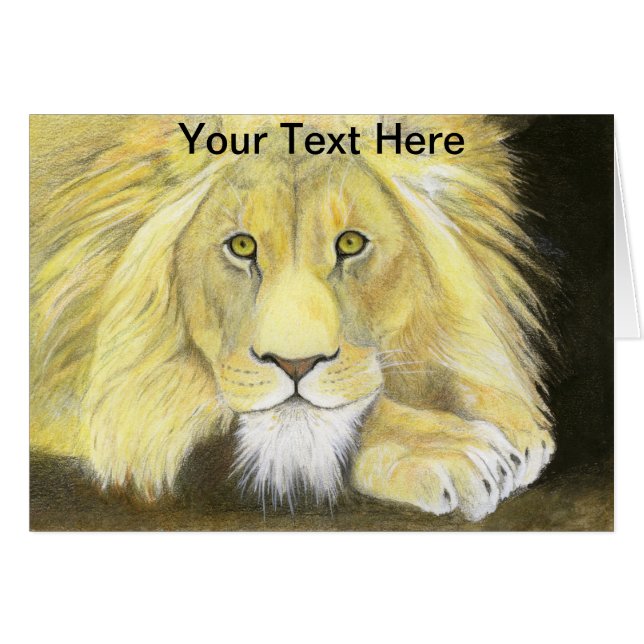 León africano (Anverso (Horizontal))