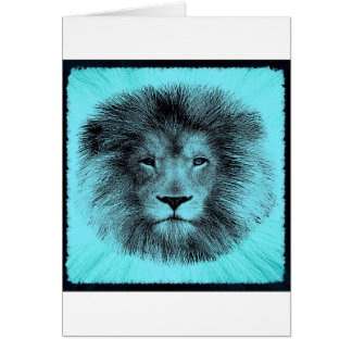 León azul