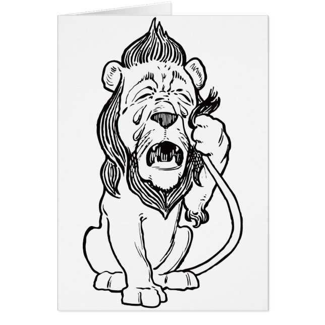 León cobarde (Frente)