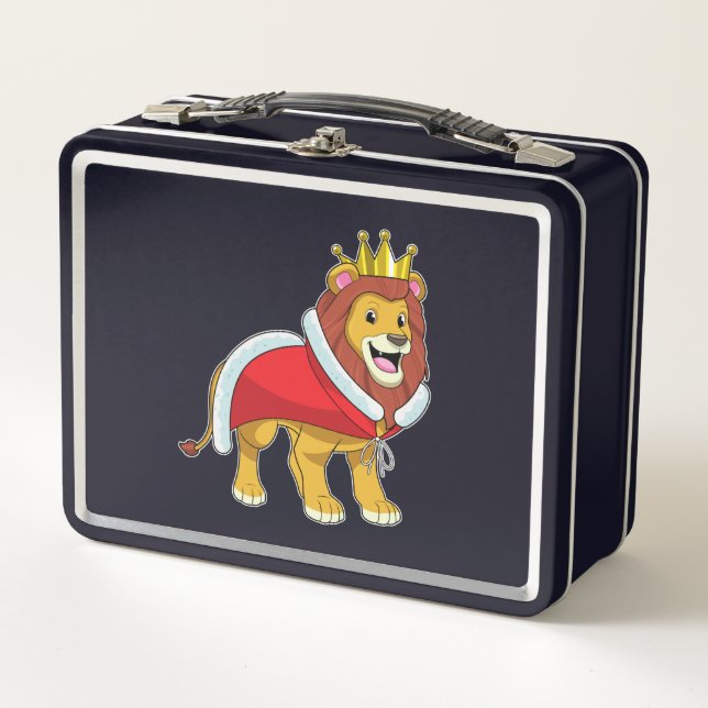 León como Rey con corona y Cabo (Anverso)