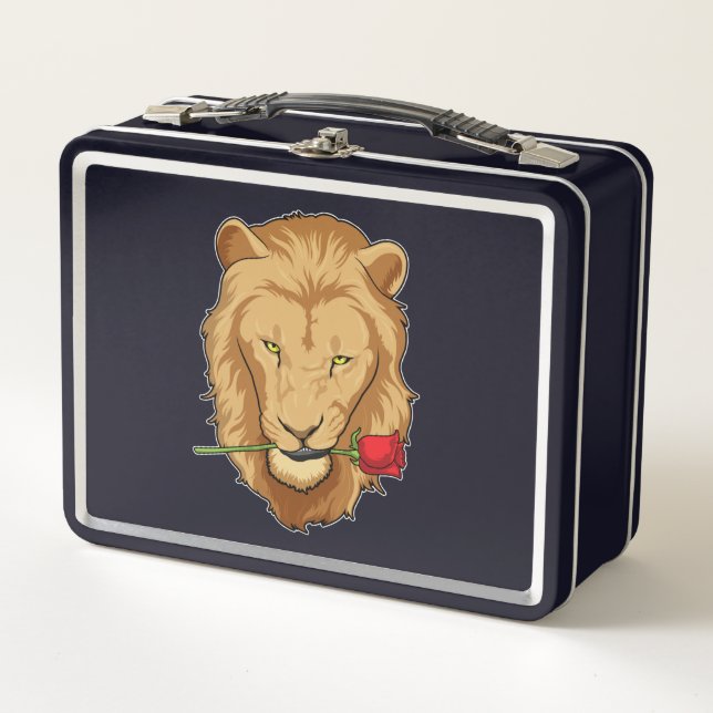 León con Rosa (Anverso)