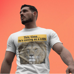 LEÓN CRISTIANO DE LAS CAMISETAS MESSIANAS DE JUDAH