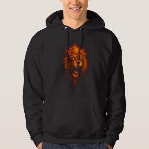 León de fuego Sudadera