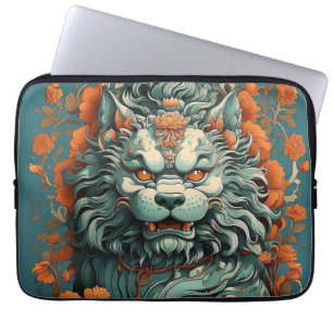 León de gripe de la bolsa electrónica de sabiduría