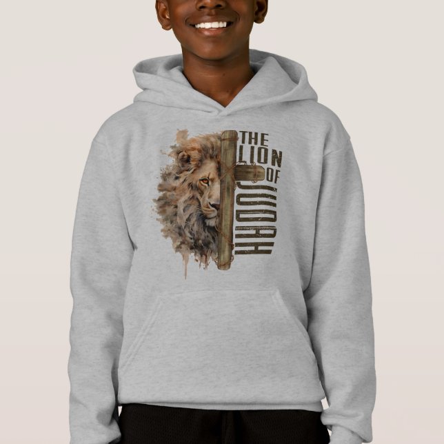 León de Judah Hoodie (Anverso)