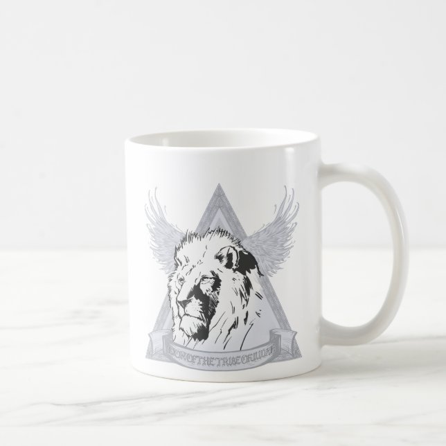 León de la tribu de la taza 002 de Judah Grapical (Derecha)