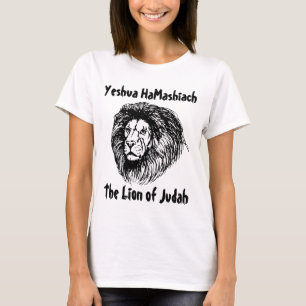 León de las camisetas de Judah, YESHUA JESUS