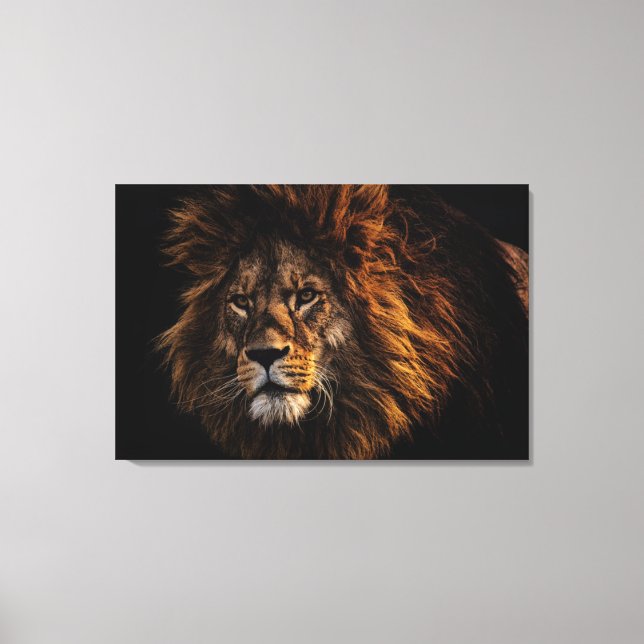León de moda para decoración de interiores (Anverso)