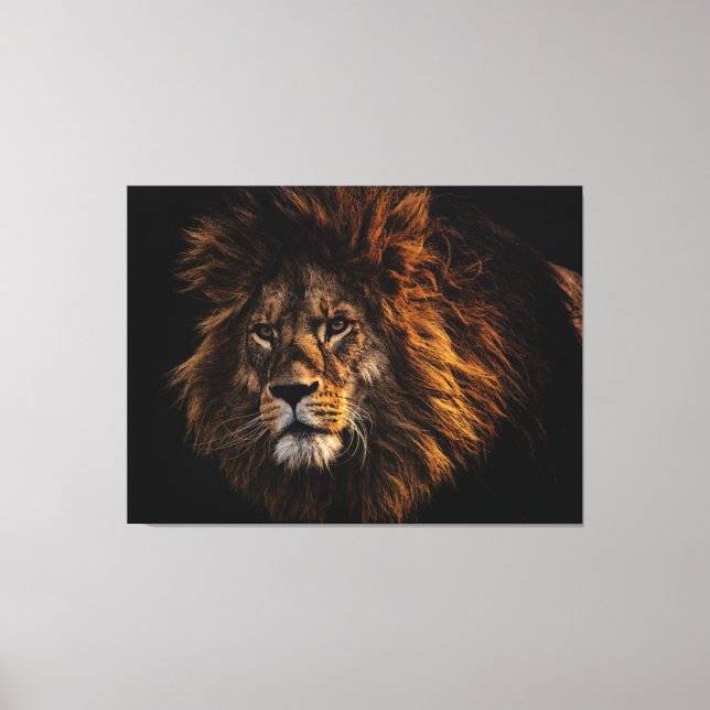 León de moda para decoración de interiores (Anverso)