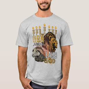 León Del Cordero De Judá De Dios Unisex Camiseta