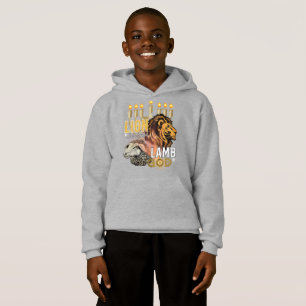 León del Cordero de Judá de la Hoodie de Dios