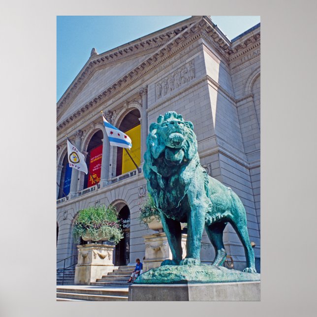 León del Instituto de Arte de Chicago (Frente)