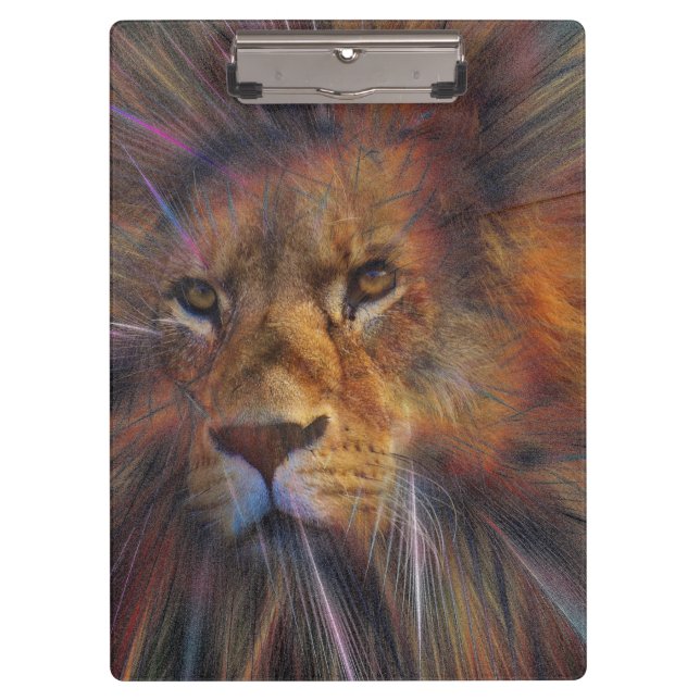 León en el Portapapeles de la Galería (Anverso)