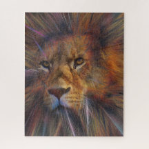 León en la galería rompecabezas