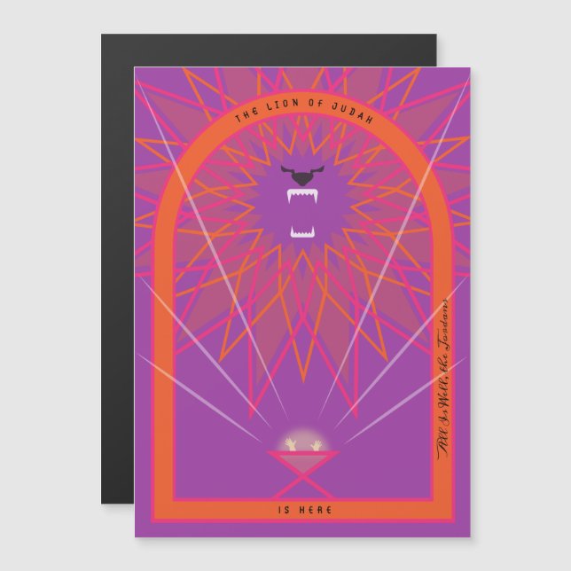 León en un pesebre (Anverso/Reverso)