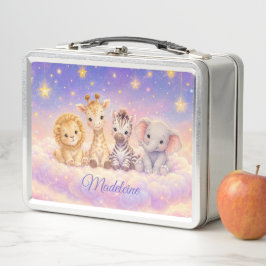 León jirafa cebra y elefante bebé personalizados