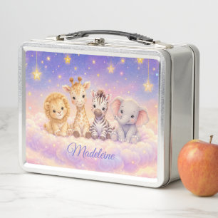 León jirafa cebra y elefante bebé personalizados