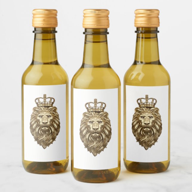 León majestuoso (Botellas)