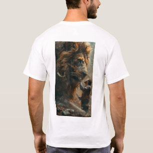 León monetario - Camiseta animal divertida