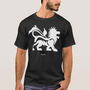 León negro de la camiseta de Judah - Rey-Yo