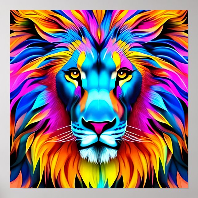 León Neon - Motivación del arte pop (Frente)