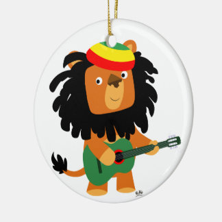 León Personalizado lindo de ornamento de Sión