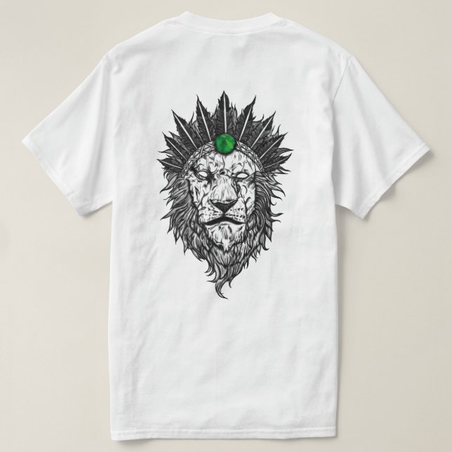 León playera (Reverso del diseño)