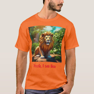 León: Roar de agonía diseño de camisetas