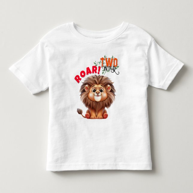 Leon Safari Dos Camisetas Salvajes (Anverso)
