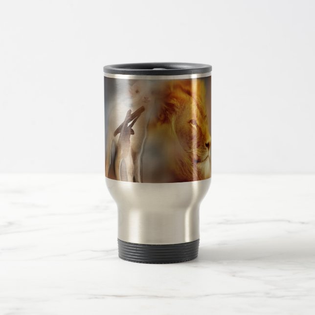 León y la taza del viaje del cordero (Centro)