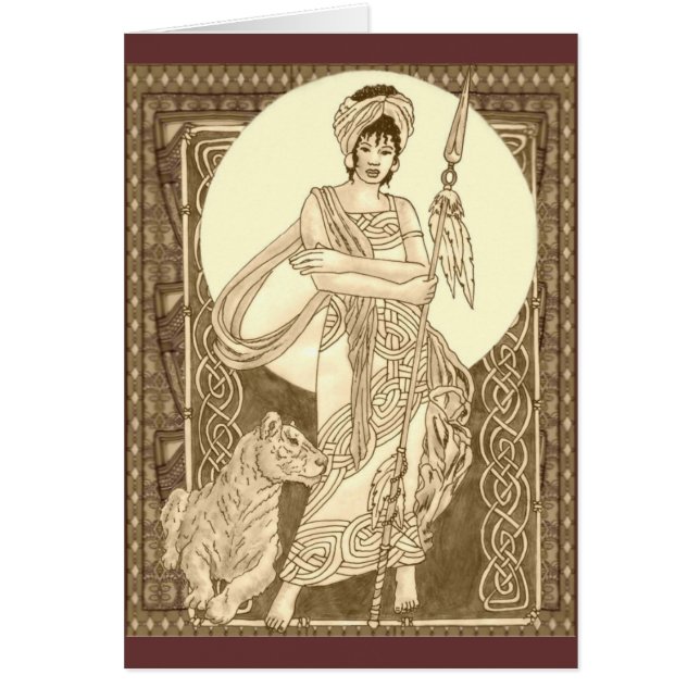 Leona céltica (Frente)