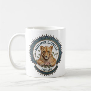 Leona Madre. Taza de café Irlanda