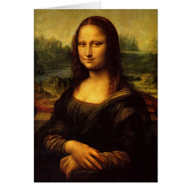 Leonardo da Vinci, Gioconda (Frente)