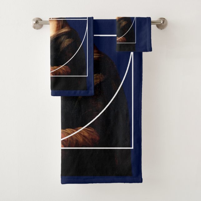 Leonardo da Vinci Mona Lisa Fibonacci Sequence (In situ)